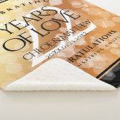 第エレガント22回銅結婚記念日 シェルパブランケット (3/4)