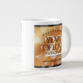 第エレガント22回銅結婚記念日 ジャンボコーヒーマグカップ (正面右)