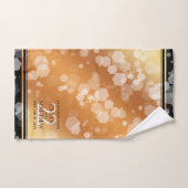 第エレガント22回銅結婚記念日 バスタオルセット (ハンドタオル)