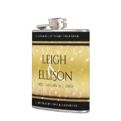 第エレガント27回音楽記結婚念お祝い フラスク (左)