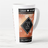 第エレガント32回結婚青銅 カフェラテマグ (右アングル)