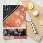 第エレガント32回結婚青銅 キッチンタオル (四つ折り)