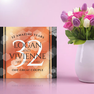 第エレガント32回結婚青銅 キャンバスプリント