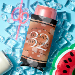 第エレガント32回結婚青銅 スリム缶クーラー