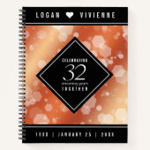 第エレガント32回結婚青銅 ノートブック (正面)