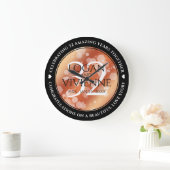 第エレガント32回結婚青銅 ラージ壁時計 (ホーム)