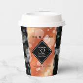 第エレガント32回結婚青銅 紙コップ (裏面)