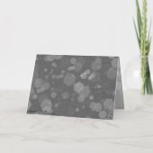 第エレガント4回リネン結婚ズ記念お祝い サンキューカード (裏面)