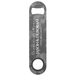 第エレガント4回リネン結婚ズ記念お祝い スピード栓抜き