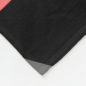 第エレガント40回第80回ルビーの結婚記念日フリース フリースブランケット (角)