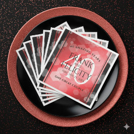 第エレガント40回Rubyの結婚記念日お祝い