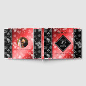 第エレガント40回Rubyの結婚記念日お祝い ゲストブック (全面)