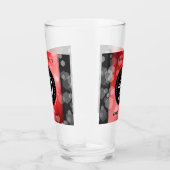 第エレガント40回Rubyの結婚記念日お祝い タンブラーグラス (右)