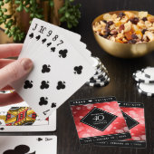 第エレガント40回Rubyの結婚記念日お祝い トランプ (インサイチュ)