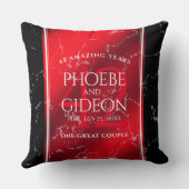 第エレガント42回ジャスパー結婚の記念日 クッション (裏面)