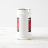 第エレガント42回ジャスパー結婚の記念日 ビールジョッキ (中央)