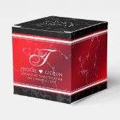 第エレガント42回ジャスパー結婚の記念日 フェイバーボックス (正面サイド)