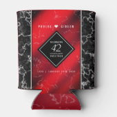 第エレガント42回ジャスパー結婚の記念日 缶クーラー (裏面)