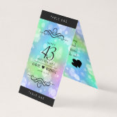 第エレガント43回オ結婚パール記念日お祝い (裏面)