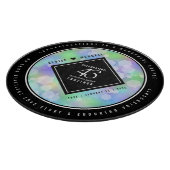 第エレガント43回オ結婚パール記念日お祝い カッティングボード (角)