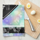 第エレガント43回オ結婚パール記念日お祝い キッチンタオル (四つ折り)