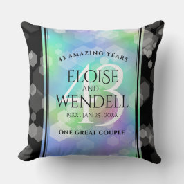 第エレガント43回オ結婚パール記念日お祝い クッション