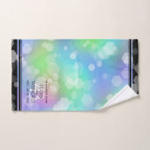 第エレガント43回オ結婚パール記念日お祝い バスタオルセット (ハンドタオル)