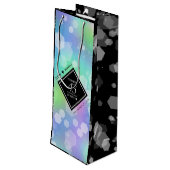 第エレガント43回オ結婚パール記念日お祝い ワインギフトバッグ (裏面アングル)