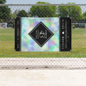 第エレガント43回オ結婚パール記念日お祝い 横断幕 (インサイチュ)