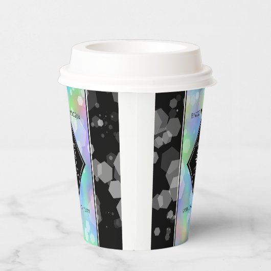 第エレガント43回オ結婚パール記念日お祝い 紙コップ (右)