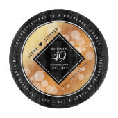 第エレガント49回銅結婚記念日 カッティングボード (正面)