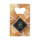 第エレガント49回銅結婚記念日 クレジットカード栓抜き (裏面)