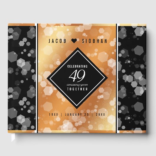 第エレガント49回銅結婚記念日 ゲストブック (正面)