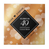 第エレガント49回銅結婚記念日 タイル (正面)
