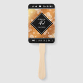 第エレガント49回銅結婚記念日 ハンドファン (正面)