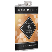 第エレガント49回銅結婚記念日 フラスク (右)