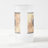 第エレガント49回銅結婚記念日 フロストグラスビールジョッキ (中央)