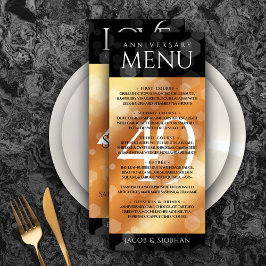 第エレガント49回銅結婚記念日 メニュー