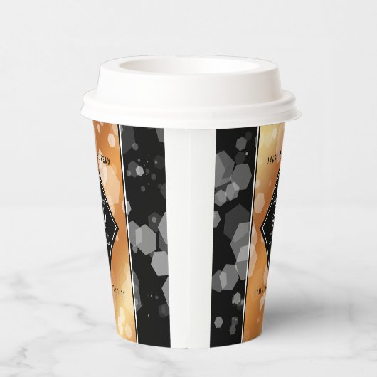 第エレガント49回銅結婚記念日 紙コップ (右)