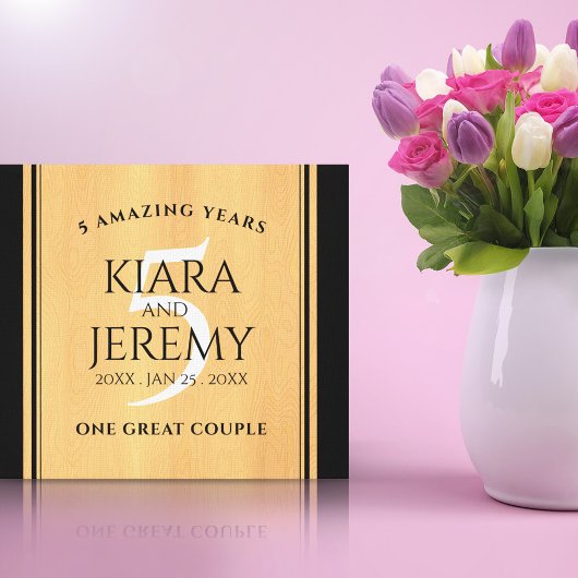 第エレガント5回木結婚祭お祝い キャンバスプリント