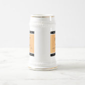 第エレガント5回木結婚祭お祝い ビールジョッキ (中央)