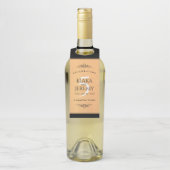 第エレガント5回木結婚祭お祝い ボトルネックタグ (ボトル)