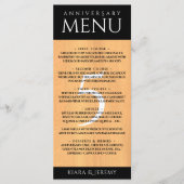 第エレガント5回木結婚祭お祝い メニュー (正面)