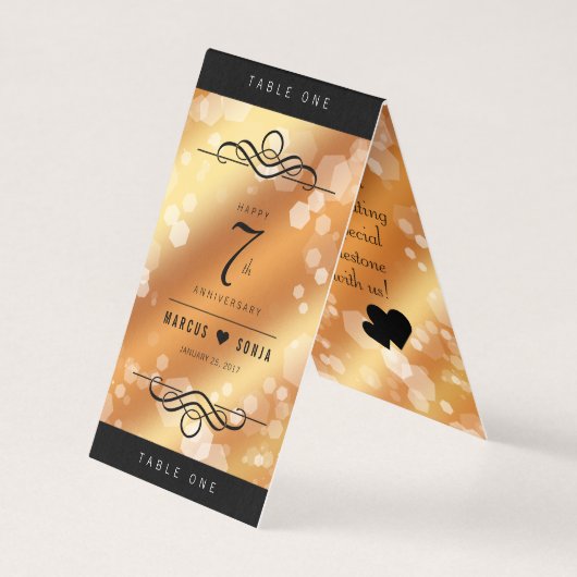 第エレガント7回銅結婚周年記念お祝い (正面)