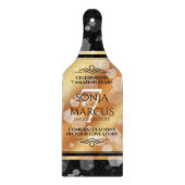 第エレガント7回銅結婚周年記念お祝い カッティングボード (正面)