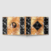 第エレガント7回銅結婚周年記念お祝い ゲストブック (全面)