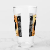 第エレガント7回銅結婚周年記念お祝い タンブラーグラス (左)