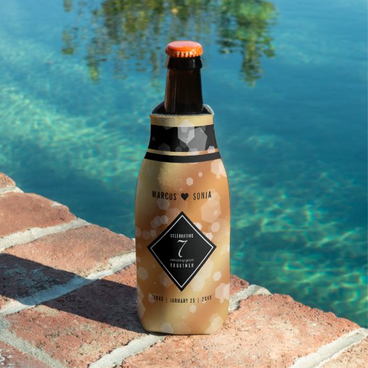 第エレガント7回銅結婚周年記念お祝い ボトルクーラー (インサイチュ プール)