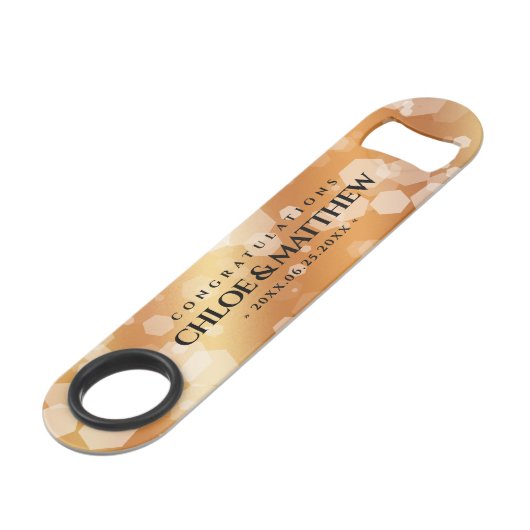 第エレガント7回銅結婚周年記念 スピード栓抜き (正面アングル)