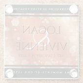 第エレガント8期青銅結婚生誕32年 ガラスコースター (裏面)